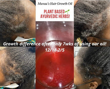 Load image into Gallery viewer, Muvaa’s Herbal Hair Growth Oil