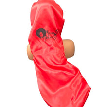 Load image into Gallery viewer, NEW! 2 in 1 Snap Satin Bonnet w/ Drawstring!