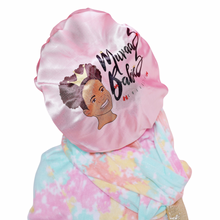 Load image into Gallery viewer, Savannah&#39;s Bundle of Joy Satin Bonnet *Ages Infant-2yrs* + Free Signature Comb
